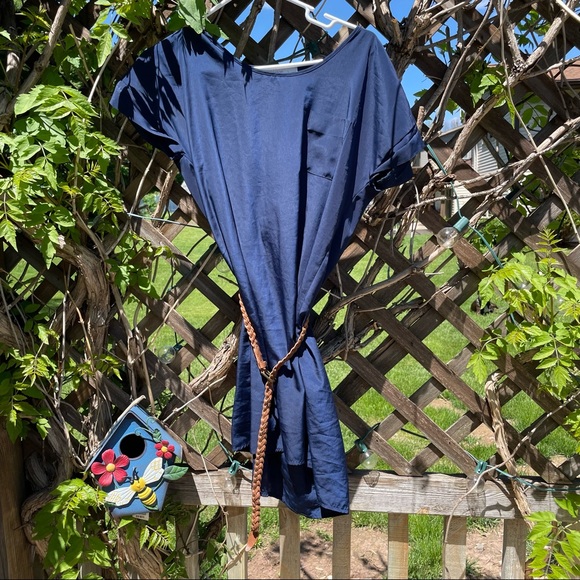 Olive & Oak Dresses & Skirts - Blue Belt Dress